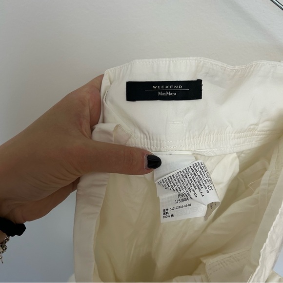 Max Mara Weekend White Skirt Size 12 - Picture 4 of 5